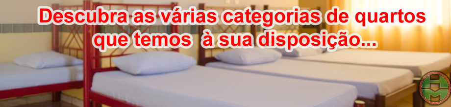 Varias categorias de quartos